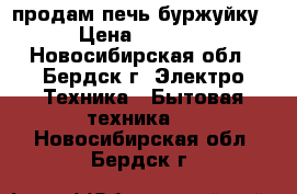 продам печь буржуйку › Цена ­ 3 500 - Новосибирская обл., Бердск г. Электро-Техника » Бытовая техника   . Новосибирская обл.,Бердск г.